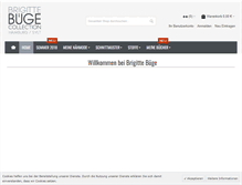 Tablet Screenshot of brigitte-buege-online.com